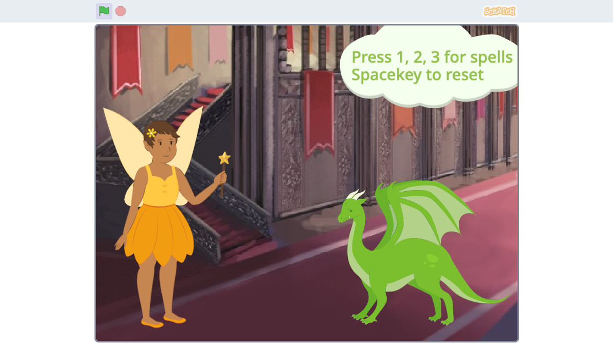 Scratch Starter Project game screen